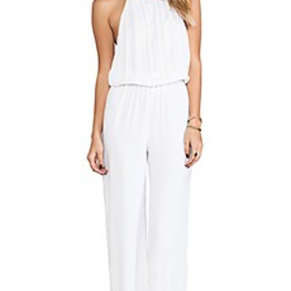 NWT White Indah Tang Jumpsuit